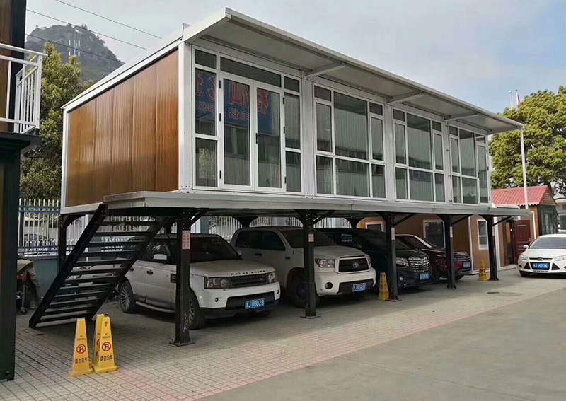 停車辦公一體箱房