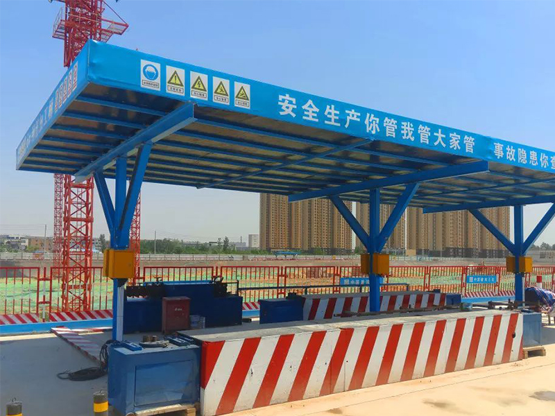 單立柱鋼筋加工棚QL-2